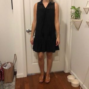 Kate Spade New York sleeveless flounce dress